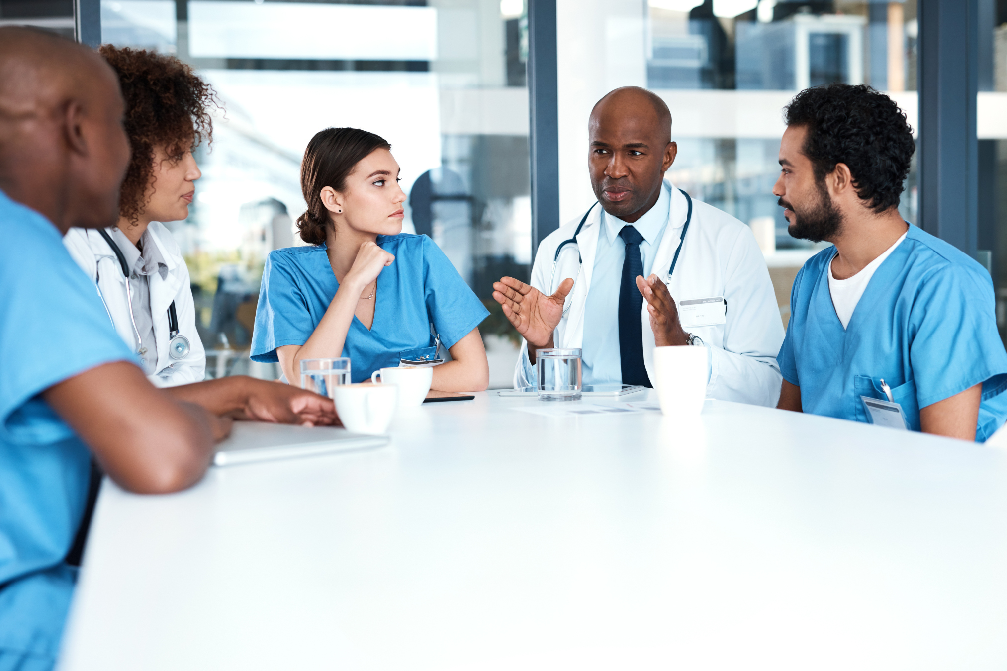 group of medical professionals