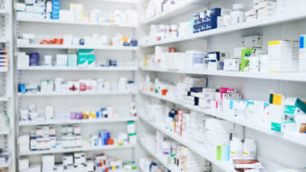 Pharmacy stock room